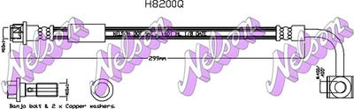 KAWE H8200Q Тормозной шланг  для OPEL INSIGNIA (Опель Инсигниа)