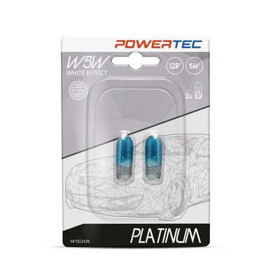 ZAROWKA 12V W5W 5W W2.1X9.5D PLATINUM
