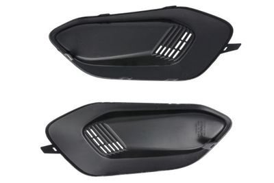 Voorbumper afdekking Voor Links/Rechts (set, plastic, zwart) past: CITROEN C4 III 06.20-01.24