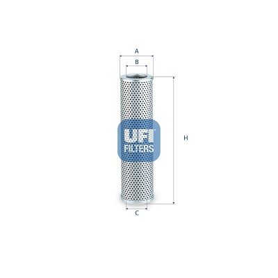 Oliefilter (patroon) past: URSUS 3822, 3824  AGCO GT65, GT65A  BENFRA 9.01B  CASE IH 15, 16, 290  CATERPILLAR AP800B  CLAAS 907, 911T, 925  DEUTZ FAHR 70 AF, 70 F, 70 V, 80 AF, 80 F, 80 V, 90 AF