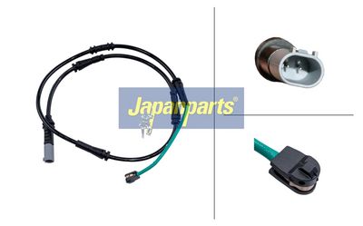 JAPANPARTS Įspėjimo kontaktas, stabdžių trinkelių susidėvėjimas