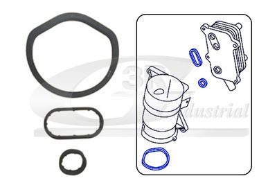 SET GARNITURI RADIATOR ULEI