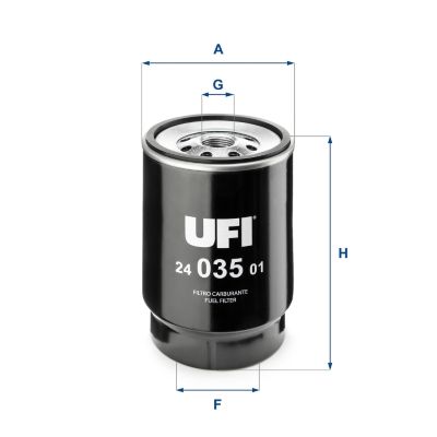 Filtre à carburant UFI