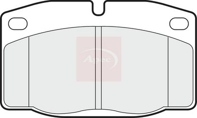 APEC Brake Pad Set, disc brake PAD581
