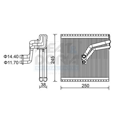EVAPORATOR AER CONDITIONAT