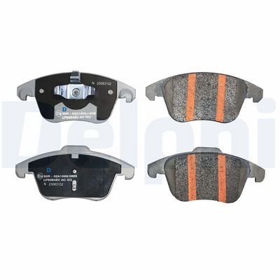 Brake Pad Set, disc brake LP5084EV