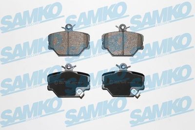Комплект тормозных колодок, дисковый тормоз SAMKO 5SP761 для SMART ROADSTER
