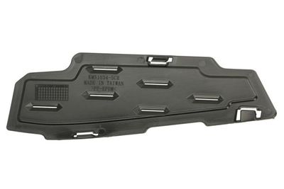 Bumperrooster plug Voor Rechts (binnenste gedeelte  met LED-gaten, plastic, black-matt, M-TECHNIC) past: BMW 3 G20, G21 10.18-06.22