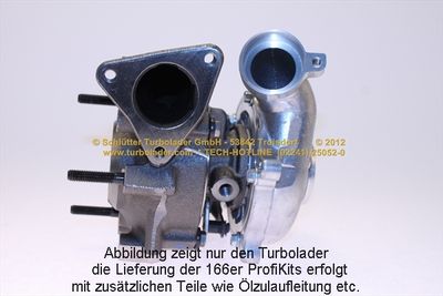 LADER AUFLADUNG SCHLÜTTER TURBOLADER 16602300 2