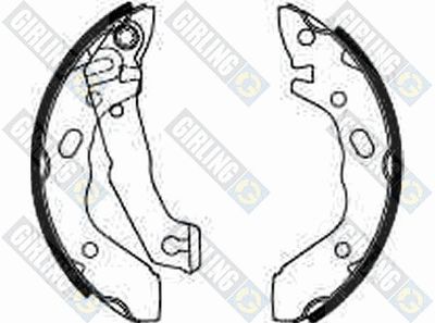 Комплект тормозных колодок GIRLING 5185689 для HYUNDAI S COUPE