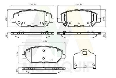 SET PLACUTE FRANA FRANA DISC
