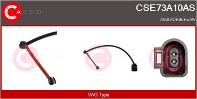 SENZOR DE AVERTIZARE UZURA PLACUTE DE FRANA