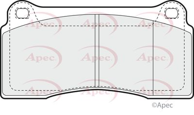 Brake Pad Set APEC PAD1342