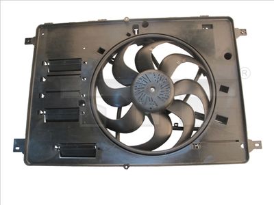 Вентилятор, охлаждение двигателя TYC 810-0044 для FORD S-MAX