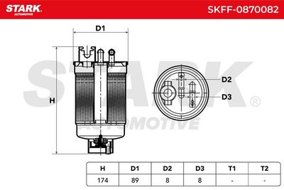 горивен филтър STARK SKFF-0870082