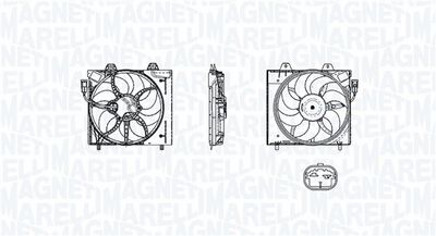 MAGNETI MARELLI Ventiliatorius, radiatoriaus