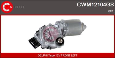Двигатель стеклоочистителя CASCO CWM12104GS для OPEL INSIGNIA