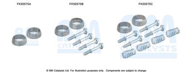 Монтажен комплект, изпускателна тръба BM Catalysts FK50575