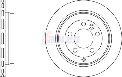 Fahren Brake Disc FBD6183