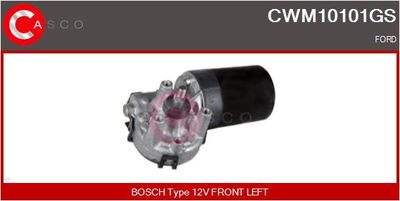 CASCO CWM10101GS Двигатель стеклоочистителя для FORD KA (RB_)