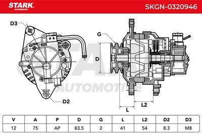 генератор STARK SKGN-0320946