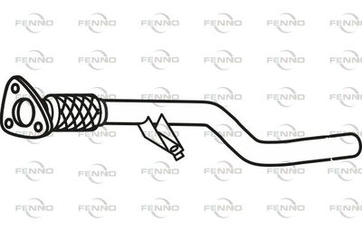 Rura wydechowa FENNO P49011