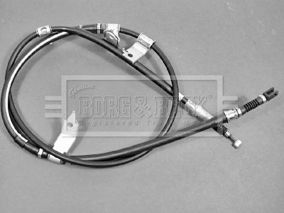 Тросик, cтояночный тормоз BORG & BECK BKB1768 для HONDA LEGEND