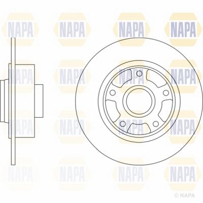Brake Disc NAPA PBD8487