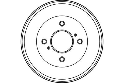 BREMSTROMMEL TRW DB4047 1
