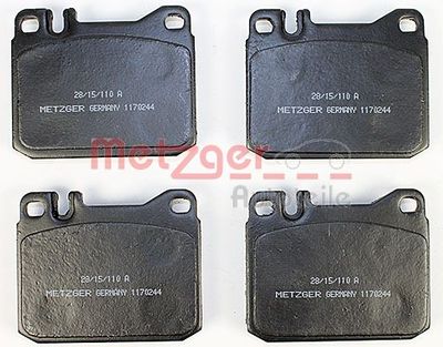 SET PLACUTE FRANA FRANA DISC METZGER AUTOTEILE 1170244 1