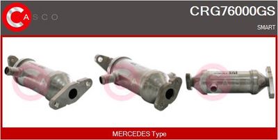 RADIATOR RECIRCULARE GAZE DE ESAPAMENT CASCO CRG76000GS