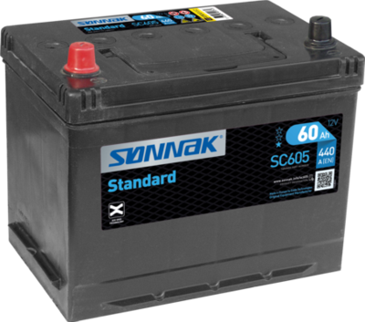 Стартерная аккумуляторная батарея SONNAK SC605 для VOLVO 140