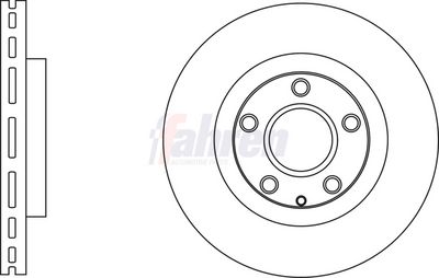 Fahren Brake Disc FBD6763