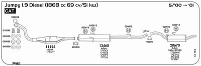 Układ wydechowy SIGAM CI164