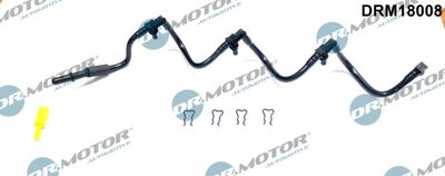 Wąż, paliwo na przelewie DR.MOTOR AUTOMOTIVE DRM18008