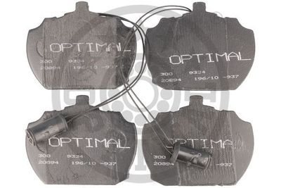 Комплект тормозных колодок, дисковый тормоз OPTIMAL 9334 для BEDFORD BLITZ