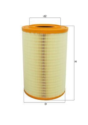 MAHLE Oro filtras