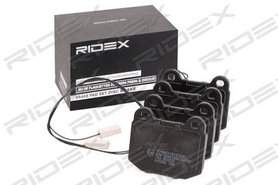 Комплект тормозных колодок, дисковый тормоз RIDEX 402B0753 для ALFA ROMEO 90