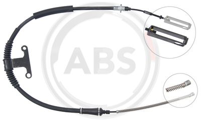 Тросик, cтояночный тормоз A.B.S. K17445 для KIA CARNIVAL