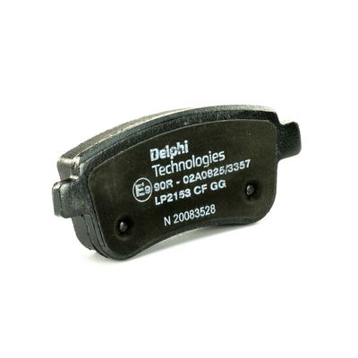 BREMSBELAGSATZ SCHEIBENBREMSE DELPHI LP2153 34