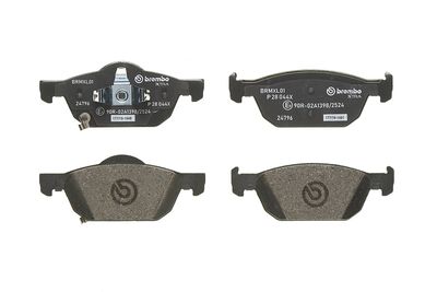 Brake Pad Set, disc brake P 28 044X