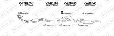 SISTEM DE ESAPAMENT VENEPORTE 800088