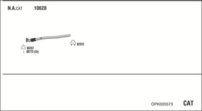 SISTEM DE ESAPAMENT WALKER OPK005573