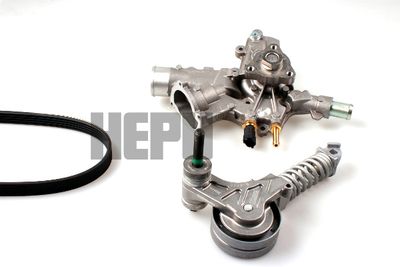Water Pump + V-Ribbed Belt Kit PK03341