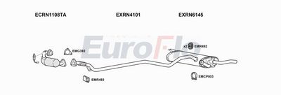 Układ wydechowy EUROFLO RNLAG20D3018A00