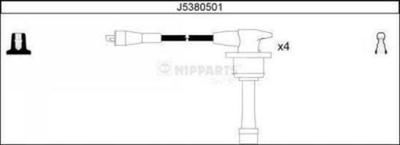 Комплект проводов зажигания NIPPARTS J5380501 для HYUNDAI SANTAMO