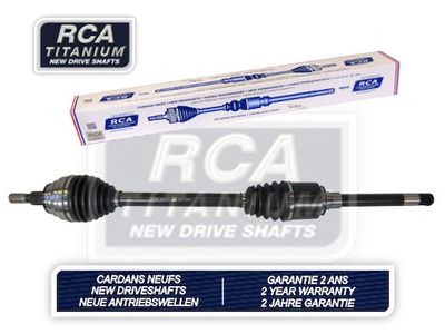 RCA FRANCE Aandrijfas NEW DRIVESHAFT (AM995N)