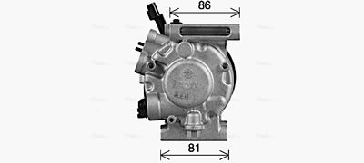 COMPRESOR CLIMATIZARE AVA QUALITY COOLING HYK487 2