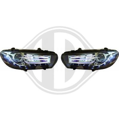 Вставка фары, основная фара DIEDERICHS 2251285 для VW SCIROCCO