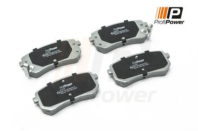 Комплект тормозных колодок, дисковый тормоз ProfiPower 1B2076 для HYUNDAI i10